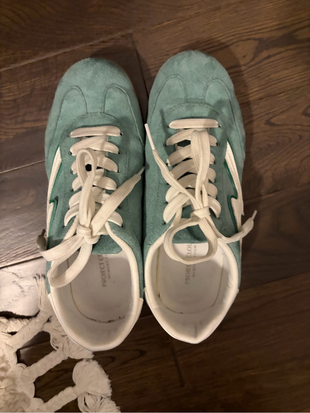 Project Cloud Women’s Suede Lace-Up Sneakers
